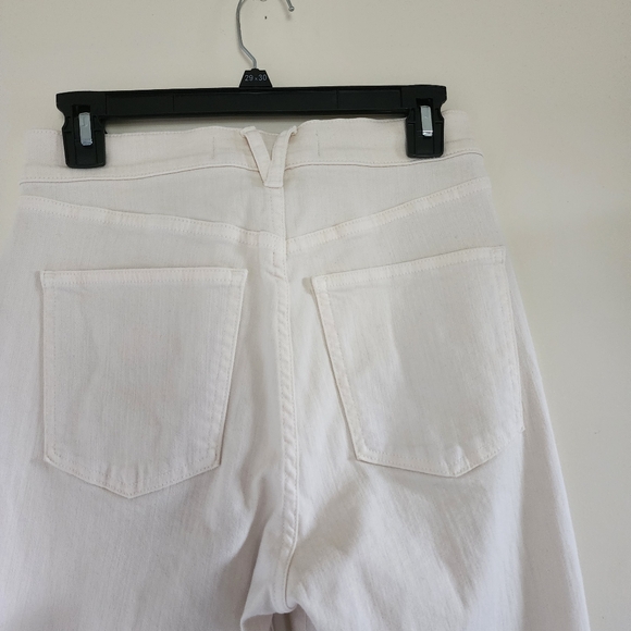 Veronica Beard Carson Ankle Kick Flare High Rise Patch Pocket Jeans Size 29 - Picture 12 of 16